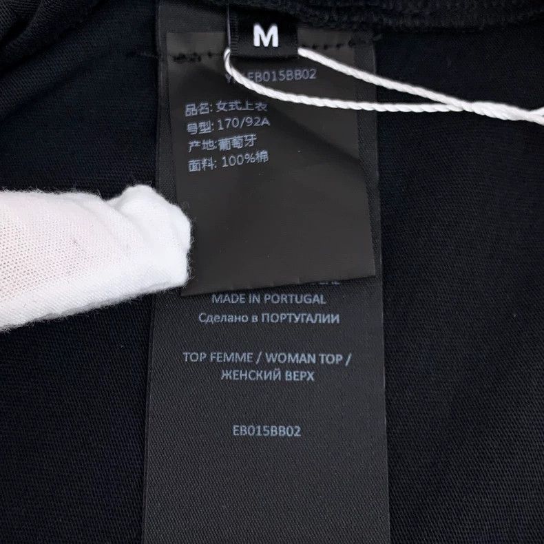 Balmain Balmain Black Logo Cotton Casual Tank Top Size M / US 6-8 / IT 42-44 - 7 Thumbnail