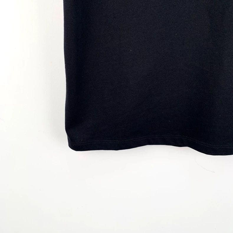 Balmain Balmain Black Logo Cotton Casual Tank Top Size M / US 6-8 / IT 42-44 - 4 Thumbnail