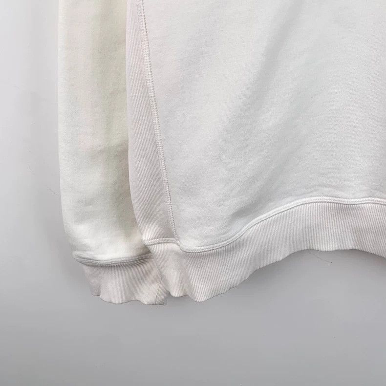 Dior Dior White Long Sleeve Embroidered Sweatshirt Size XL / US 12-14 / IT 48-50 - 5 Thumbnail