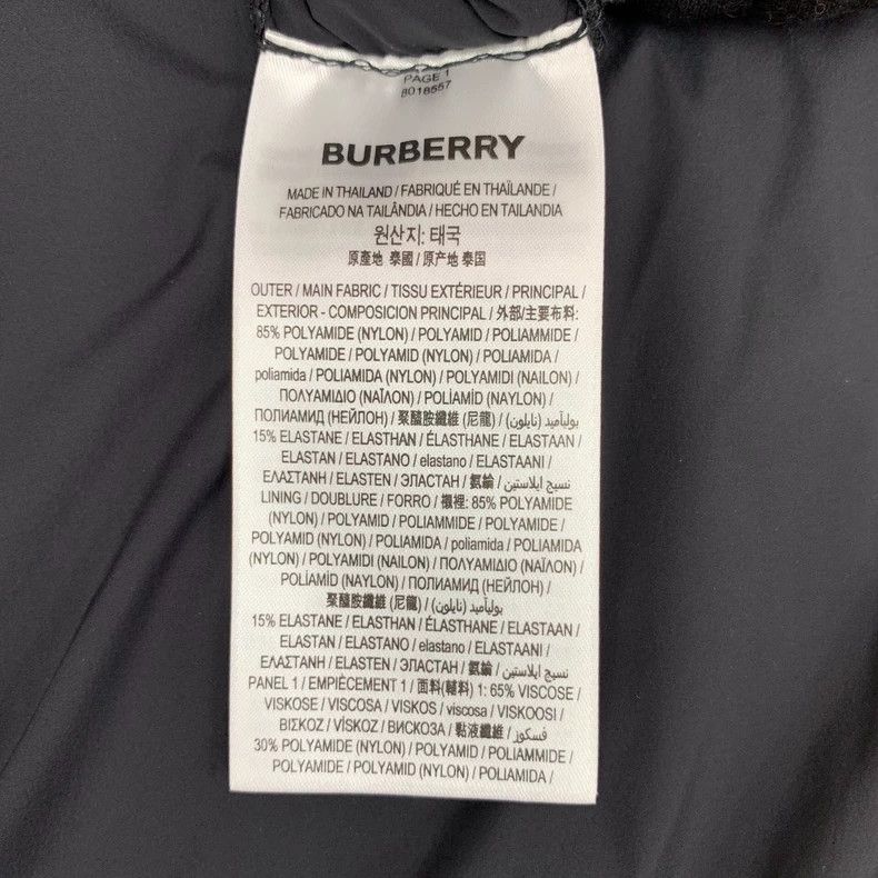 Burberry Burberry Black Hooded Long Sleeve Down Jacket Size XS / US 0-2 / IT 36-38 - 8 Thumbnail
