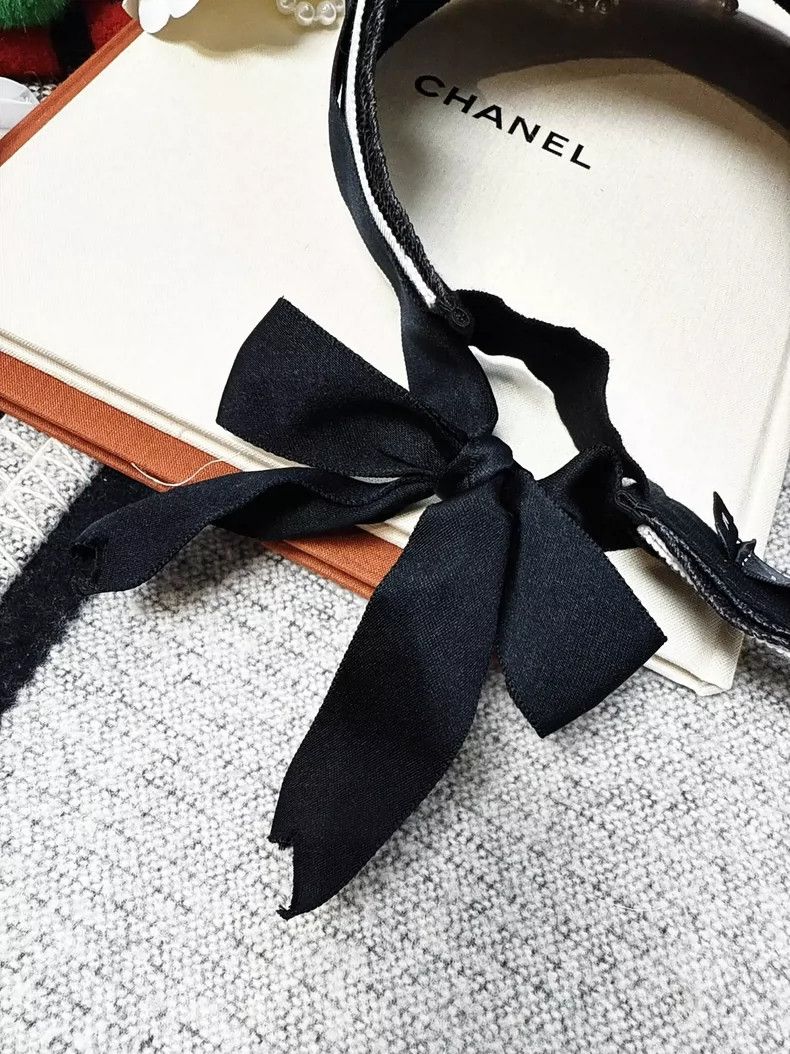 Chanel Chanel Black Summer Sun Hat Style Size ONE SIZE - 2 Thumbnail