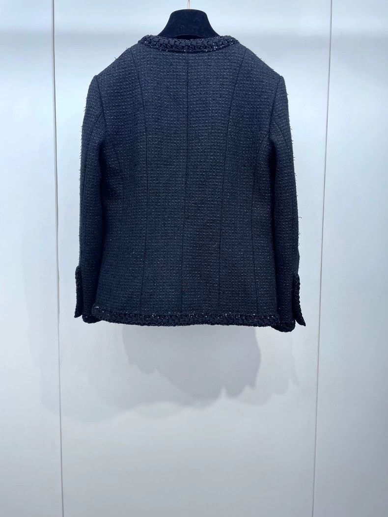 Chanel Chanel Black Jacket with Glitter Details Size XS / US 0-2 / IT 36-38 - 3 Thumbnail