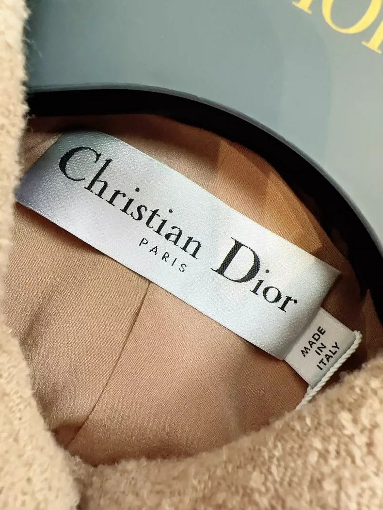 Dior Dior Khaki Bow Tie Double-Breasted Jacket Size S / US 4 / IT 40 - 4 Thumbnail