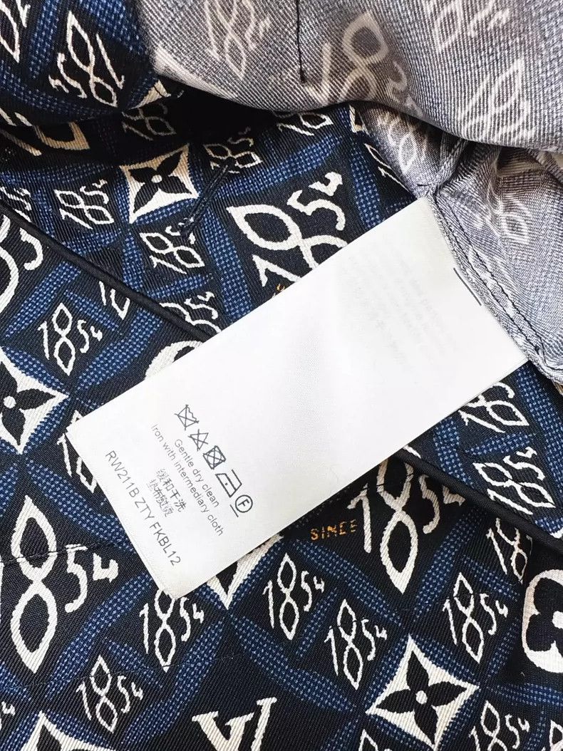 Louis Vuitton Louis Vuitton Classic 1854 Short Sleeve Shirt Size M / US 6-8 / IT 42-44 - 5 Thumbnail