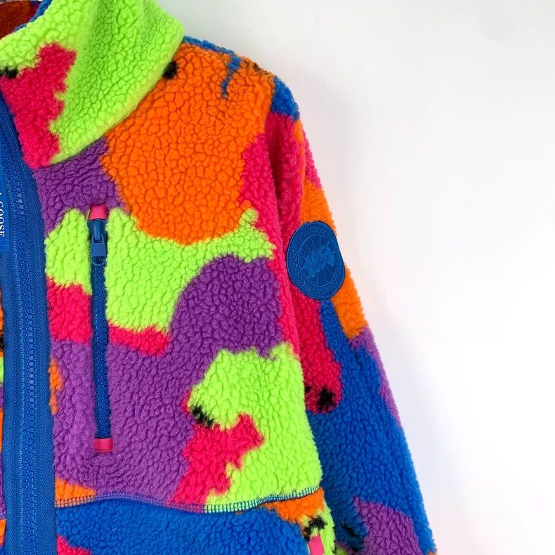 Canada Goose Canada Goose Colorful Fleece Jacket XS Size XS / US 0-2 / IT 36-38 - 3 Thumbnail