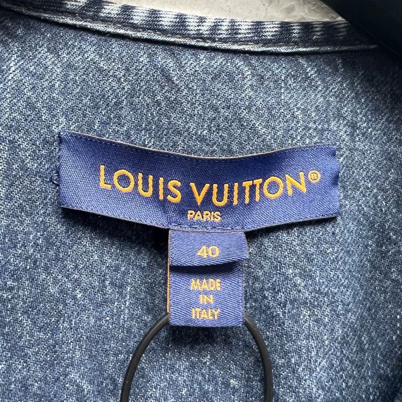 Louis Vuitton Louis Vuitton Short Sleeve Denim Jacket Size M / US 6-8 / IT 42-44 - 3 Thumbnail
