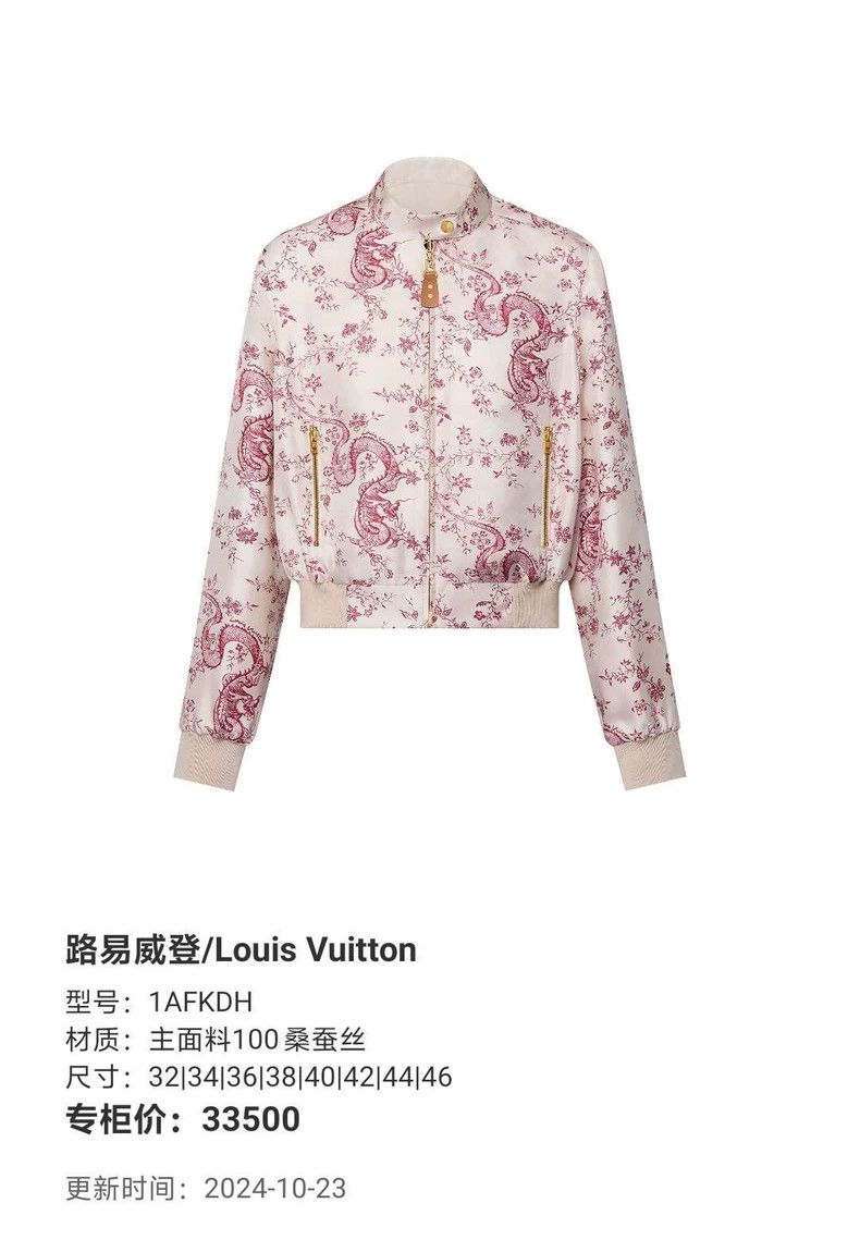 Louis Vuitton Louis Vuitton Silk Zipper Jacket for Women Size S / US 4 / IT 40 - 8 Thumbnail