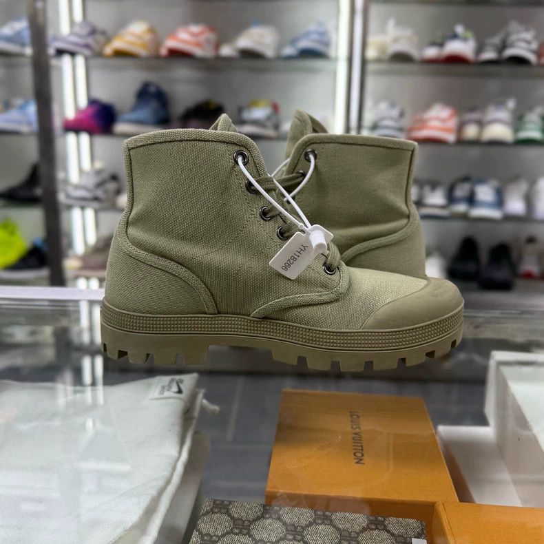 Celine CELINE Short Boots in Green Color Size 35 Size US 5 / IT 35 - 4 Thumbnail