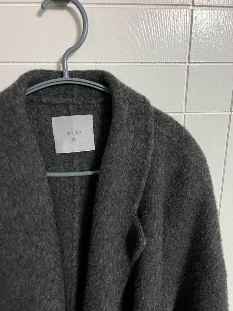 Moncler Stylish Gray Teddy Coat for Winter Size S / US 4 / IT 40 - 6 Thumbnail