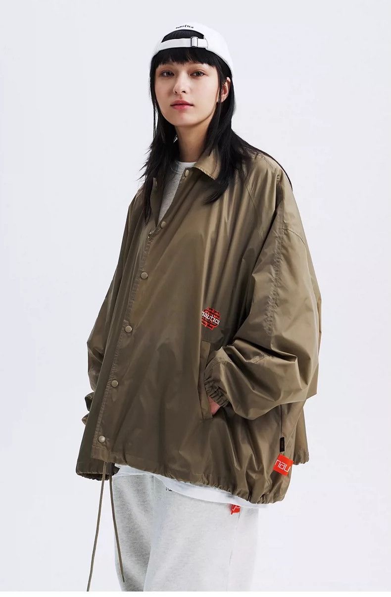 Nautica Nautica x SEESEE Coach Jacket in Khaki Size M / US 6-8 / IT 42-44 - 2 Thumbnail