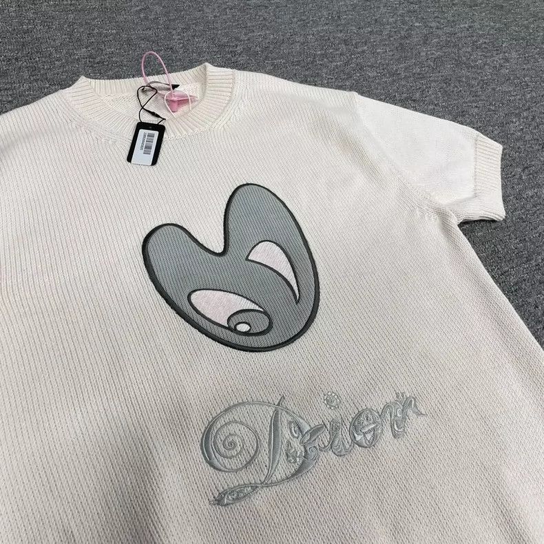 Dior Dior X Kenny Scharf Embroidered Knitted Top Size XS / US 0-2 / IT 36-38 - 2 Thumbnail