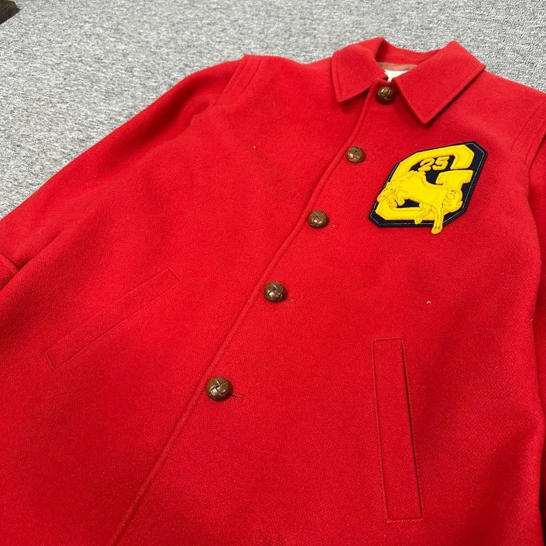 Gucci Gucci Limited Edition Red Wool Coat Size L / US 10 / IT 46 - 4 Thumbnail