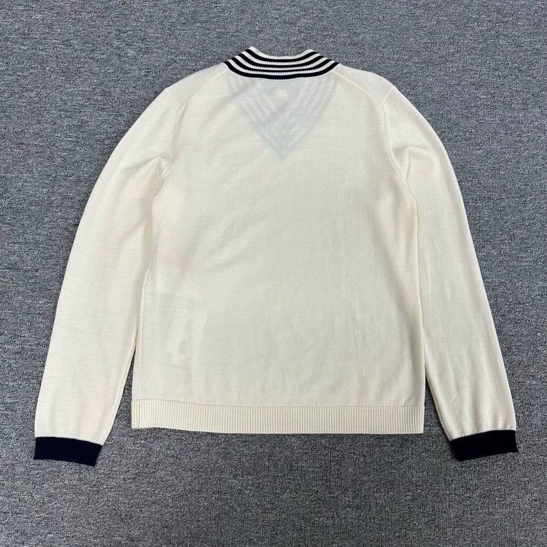 Gucci Gucci Academy Style V-Neck Sweater Size S / US 4 / IT 40 - 2 Thumbnail
