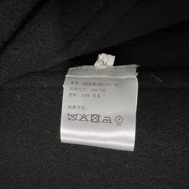 Givenchy Givenchy Black Puff Sleeve Coat Size S / US 4 / IT 40 - 5 Thumbnail