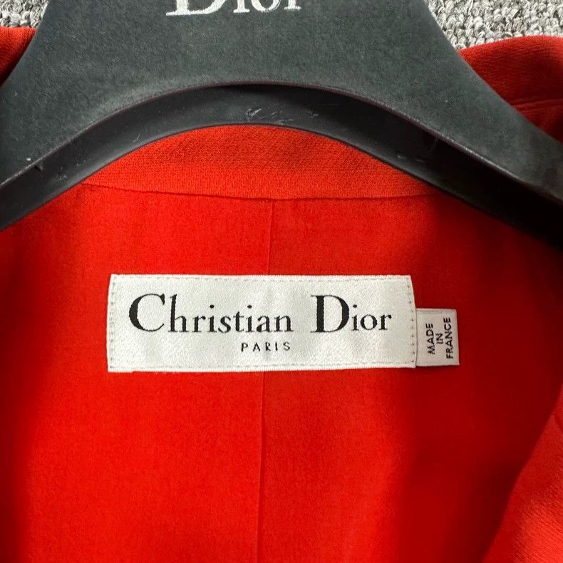 Dior Stunning Red Dior Petal Coat with Tags Size M / US 6-8 / IT 42-44 - 6 Thumbnail