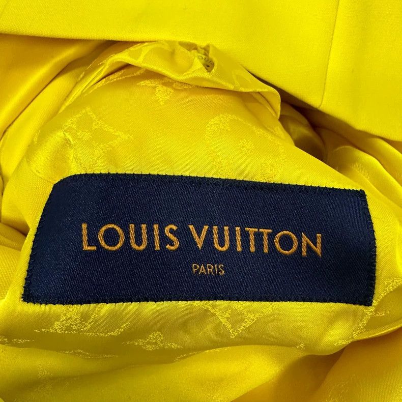 Louis Vuitton Louis Vuitton Lemon Yellow Blazer with Tags Size L / US 10 / IT 46 - 6 Thumbnail