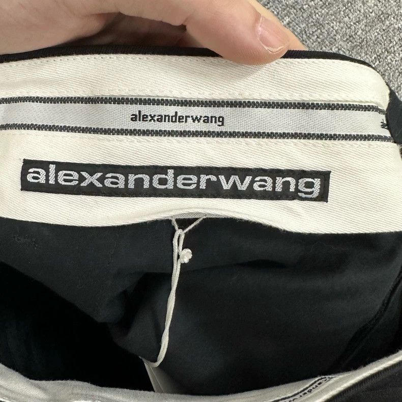 Alexander Wang Alexander Wang Flared Wool Pants with Tags Size 23" - 6 Thumbnail