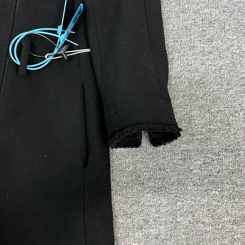 Chanel ChaneC Black Long Coat Size 36 Size S / US 4 / IT 40 - 3 Thumbnail