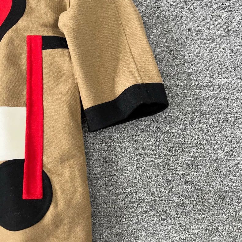 Dior Dior Colorful Geometric Wool Cashmere Coat Size S / US 4 / IT 40 - 6 Thumbnail