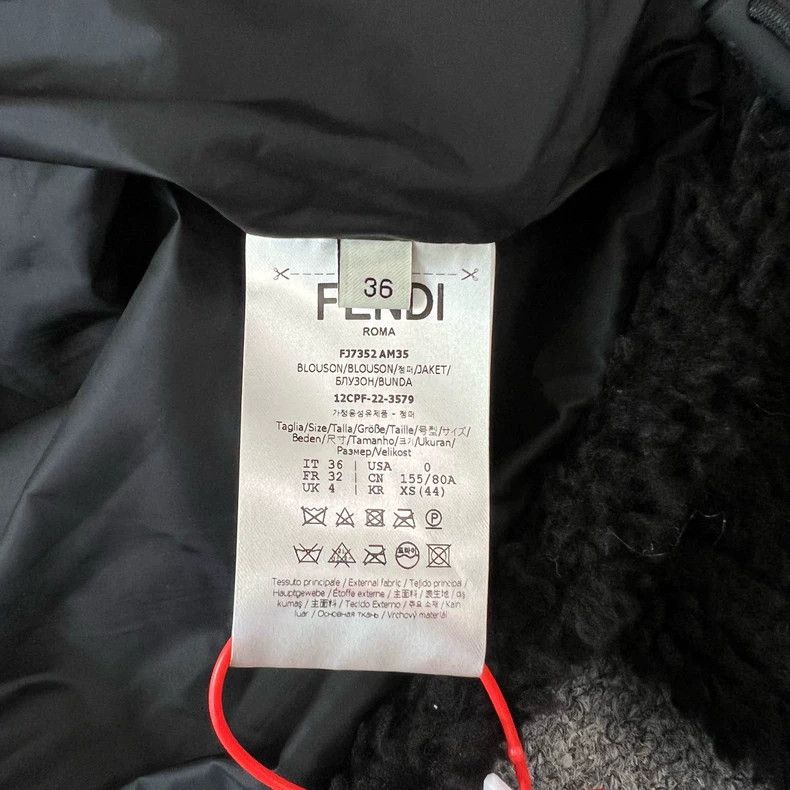 Fendi Fendi Teddy Style Cropped Jacket Size S / US 4 / IT 40 - 6 Thumbnail