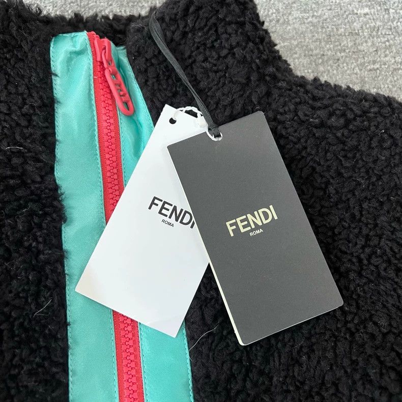 Fendi Fendi Teddy Style Cropped Jacket Size S / US 4 / IT 40 - 3 Thumbnail