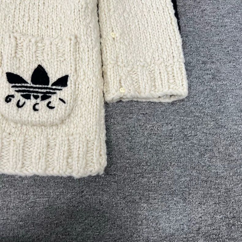 Gucci Gucci x Adidas Cardigan Sweater Size M Size M / US 6-8 / IT 42-44 - 4 Thumbnail