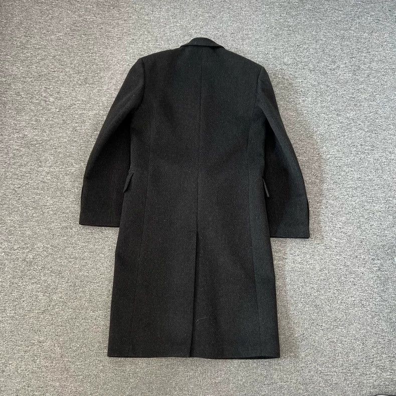 Bottega Veneta Bottega Veneta Wool Coat with Triangle Logo Size M / US 6-8 / IT 42-44 - 2 Thumbnail