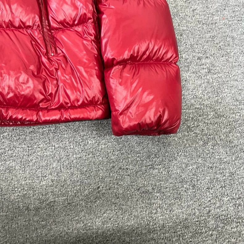 Moncler Moncler Red Velvet Padded Jacket Size 2 Size M / US 6-8 / IT 42-44 - 5 Thumbnail