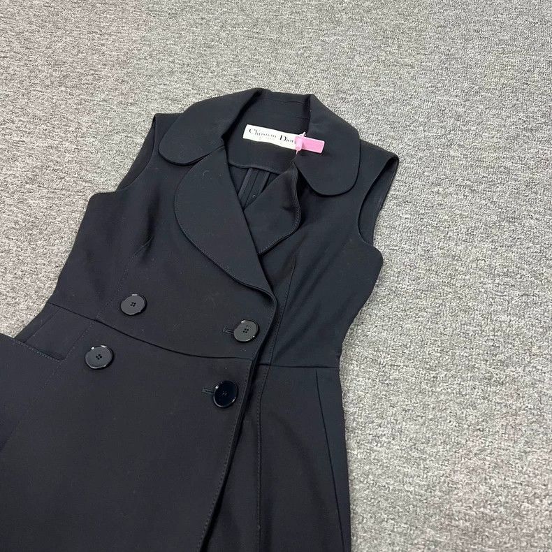Dior Classic Sleeveless Vest Dress by Dior Size S / US 4 / IT 40 - 3 Thumbnail