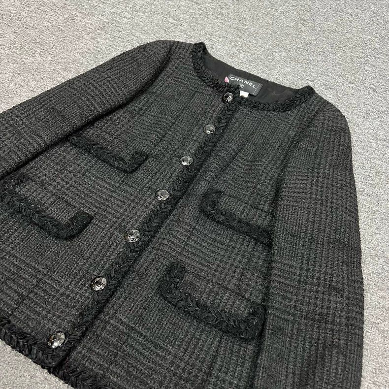 Chanel Chanel Earth Series Four-Pocket Woven Jacket Size L / US 10 / IT 46 - 3 Thumbnail