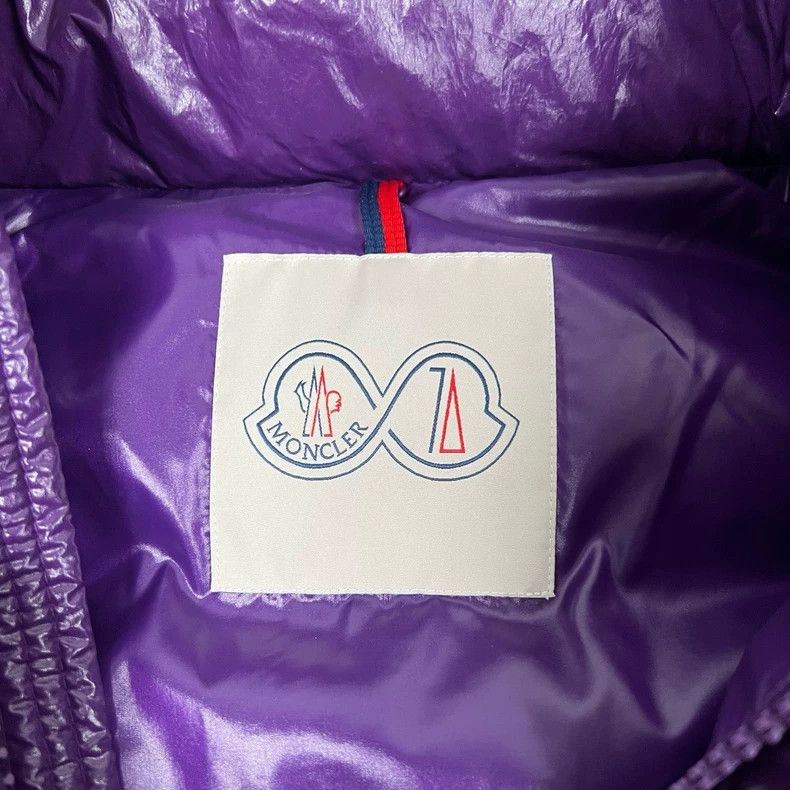 Moncler Moncler Purple Hooded Down Jacket Limited Edition Size L / US 10 / IT 46 - 6 Thumbnail