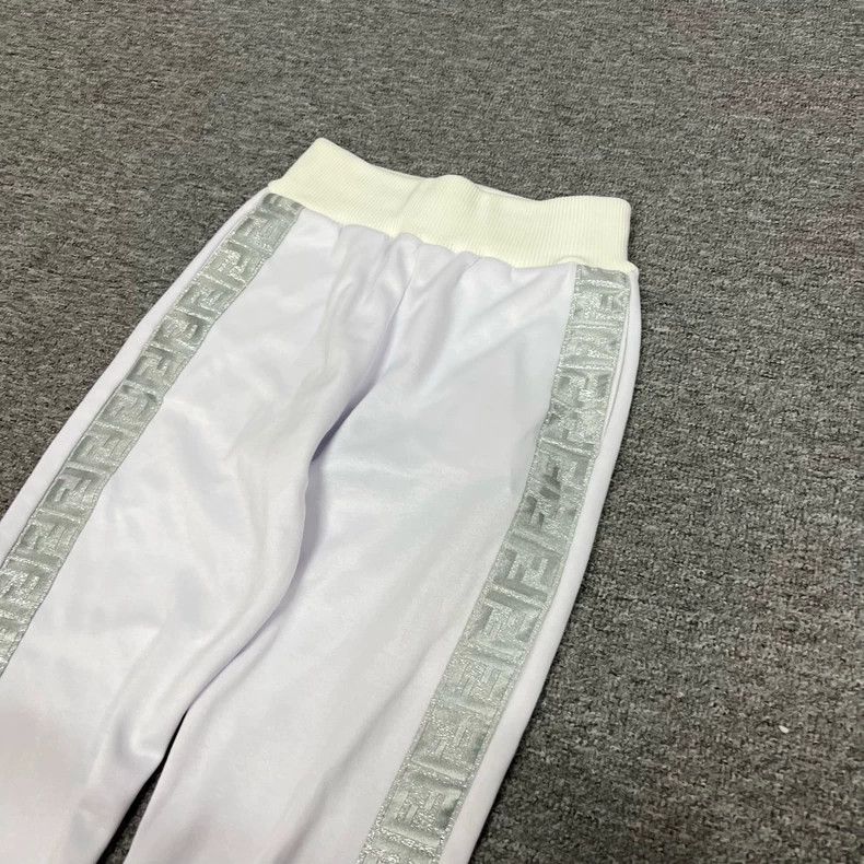 Fendi Fendi Double F Logo Drawstring Sweatpants Size 36" / US 14 / IT 50 - 3 Thumbnail