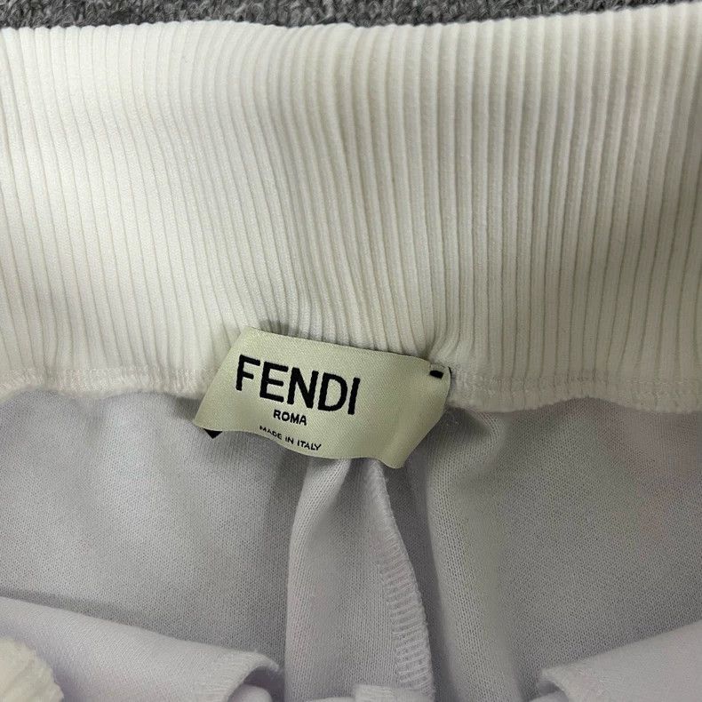 Fendi Fendi Double F Logo Drawstring Sweatpants Size 36" / US 14 / IT 50 - 5 Thumbnail