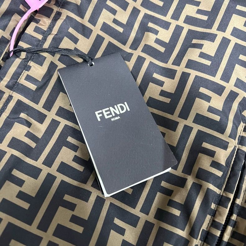 Fendi FENDI Reversible Down Jacket with Double F Logo Size L / US 10 / IT 46 - 5 Thumbnail