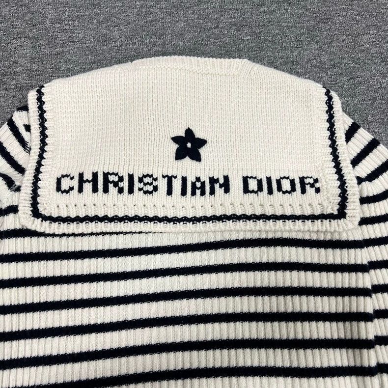 Dior Dior Striped Cashmere Wool Sweater Size M / US 6-8 / IT 42-44 - 5 Thumbnail
