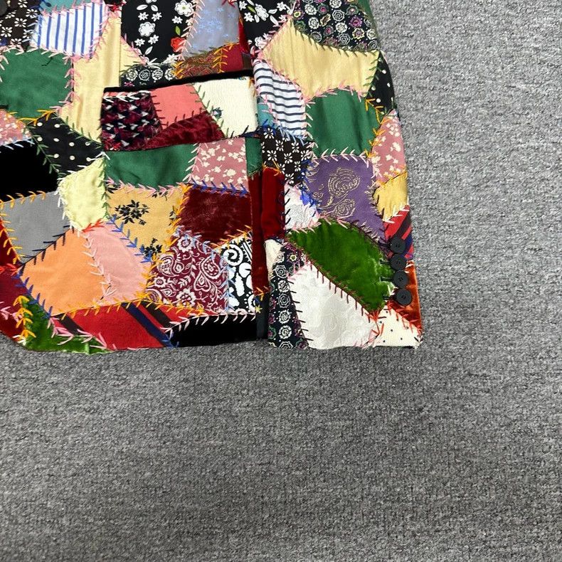 Dior Dior Embroidered Silk Patchwork Blazer 42 Size L / US 10 / IT 46 - 3 Thumbnail