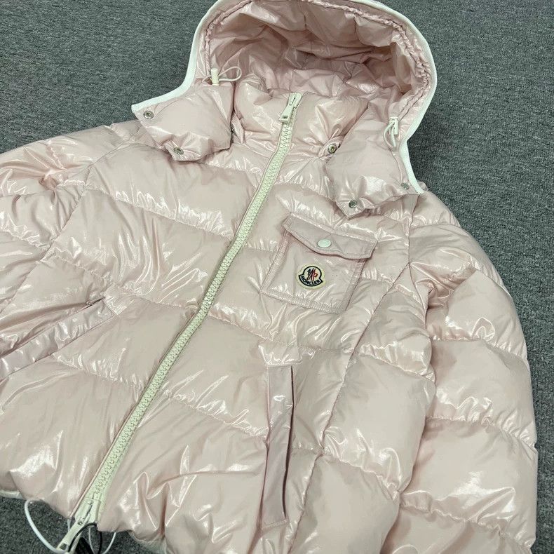 Moncler Moncler Andro Duck Down Jacket in Pink Size S / US 4 / IT 40 - 4 Thumbnail