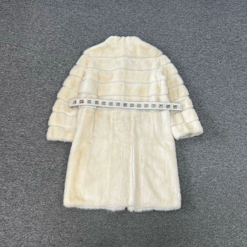 Fendi Fendi Women's Mink Fur Coat Size 40 Size M / US 6-8 / IT 42-44 - 2 Thumbnail