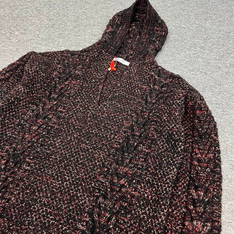 Dior Dior Woven Wool Blend Hoodie Sweater Size S / US 4 / IT 40 - 3 Thumbnail