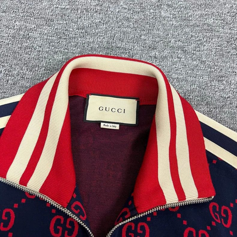 Gucci Gucci Monogram Printed Varsity Jacket Size M Size M / US 6-8 / IT 42-44 - 5 Thumbnail