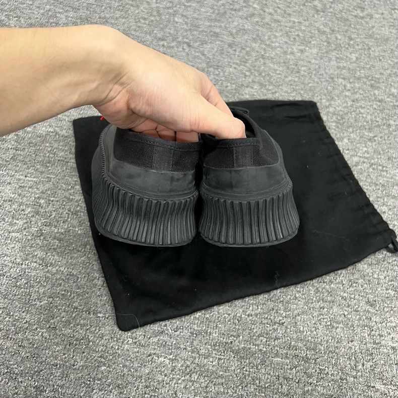 Jil Sander Jil Sander Black Platform Biscuit Shoes Size US 5 / IT 35 - 5 Thumbnail