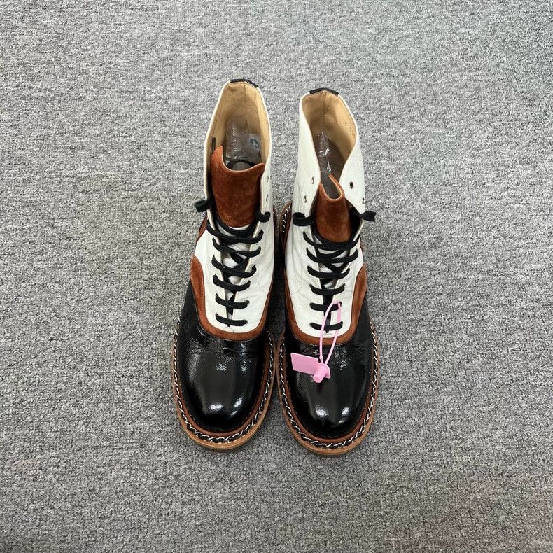 Chanel Chanel Color-Block Mid-Calf Boots Size 39 Size US 8 / IT 38 - 2 Thumbnail