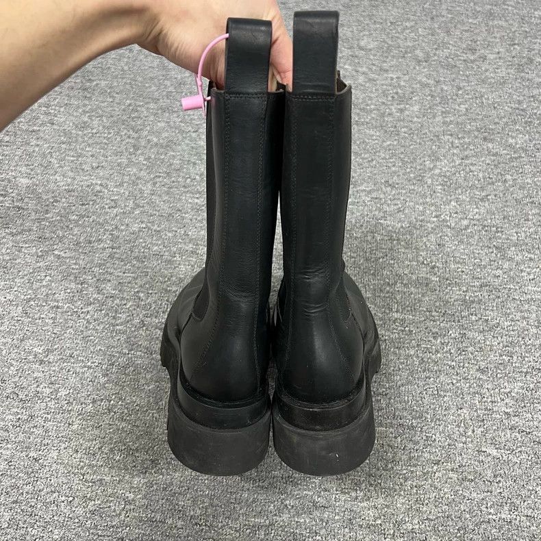 Bottega Veneta Bottega Veneta Black Mid-Calf Boots Size US 6 / IT 36 - 4 Thumbnail