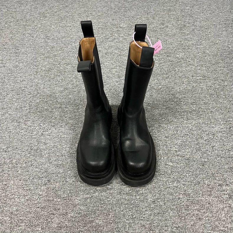 Bottega Veneta Bottega Veneta Black Mid-Calf Boots Size US 6 / IT 36 - 2 Thumbnail