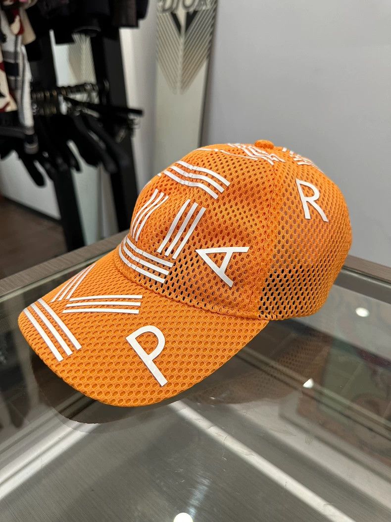 Kenzo Kenzo Orange Logo Mesh Baseball Cap Size ONE SIZE - 2 Thumbnail
