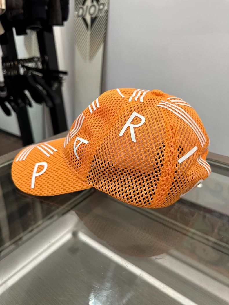Kenzo Kenzo Orange Logo Mesh Baseball Cap Size ONE SIZE - 3 Thumbnail