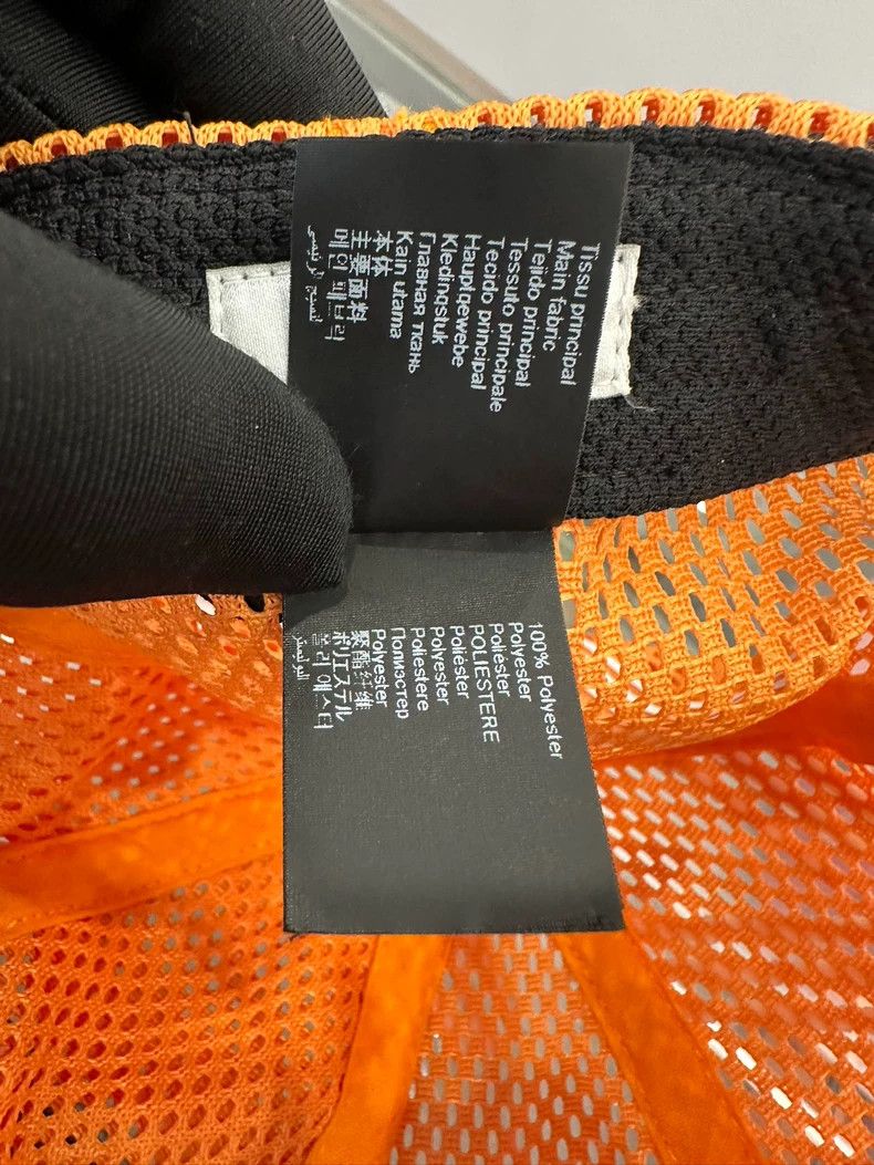 Kenzo Kenzo Orange Logo Mesh Baseball Cap Size ONE SIZE - 7 Thumbnail