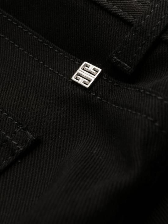 Givenchy GIVENCHY Men Denim Pants BM510S50LS 001 Black Size US 31 - 2 Thumbnail