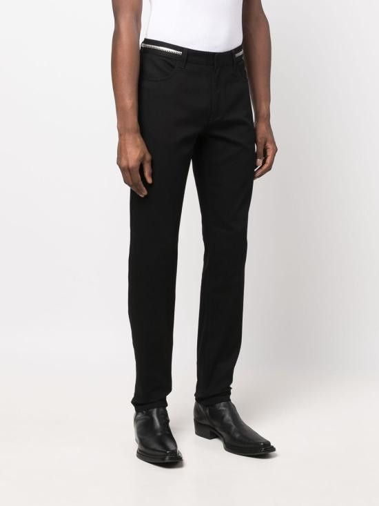 Givenchy GIVENCHY Men Denim Pants BM510S50LS 001 Black Size US 31 - 7 Thumbnail