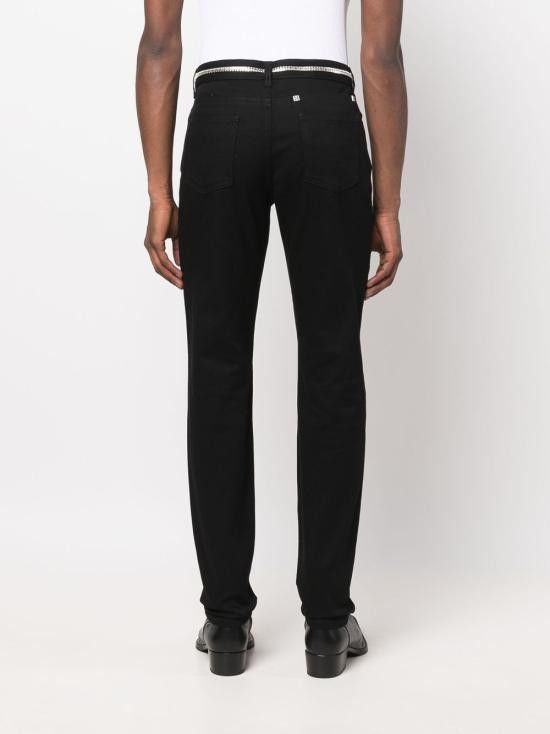 Givenchy GIVENCHY Men Denim Pants BM510S50LS 001 Black Size US 31 - 6 Thumbnail
